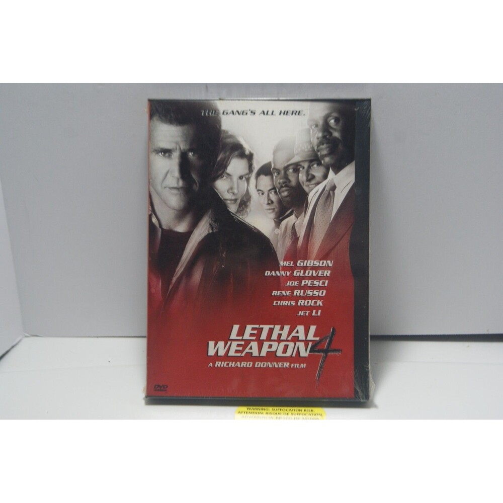 New Lethal Weapon # Promo DVD - Sealed Mel Gibson Danny Glover Dou Cop Team Com